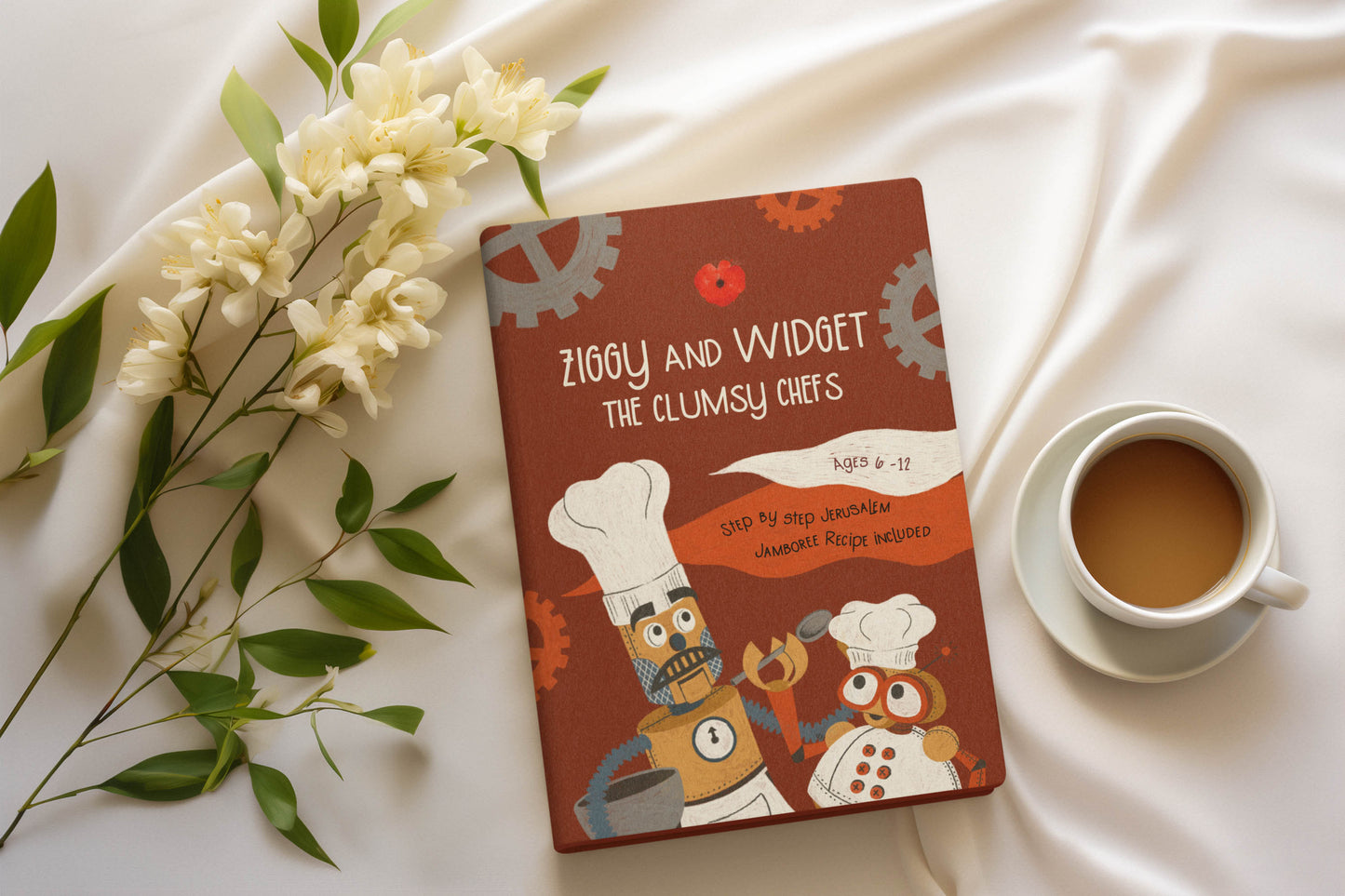 Ziggy & Widget The Clumsy Chefs Children's Book, Step by Step Jerusalem Jamboree Recipe Included