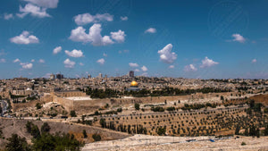 Jerusalem Old City Skyline
