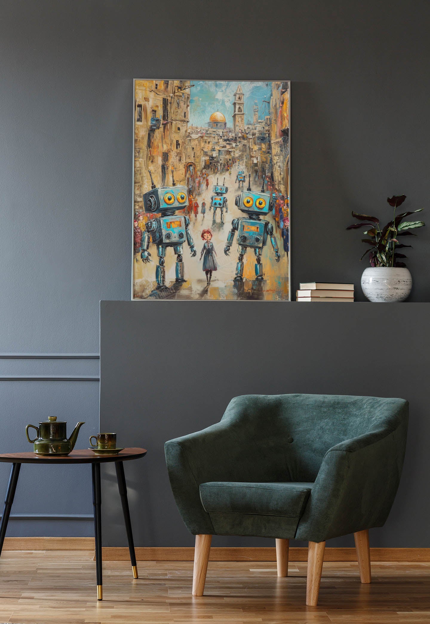 Jerusalem Rewired Painting