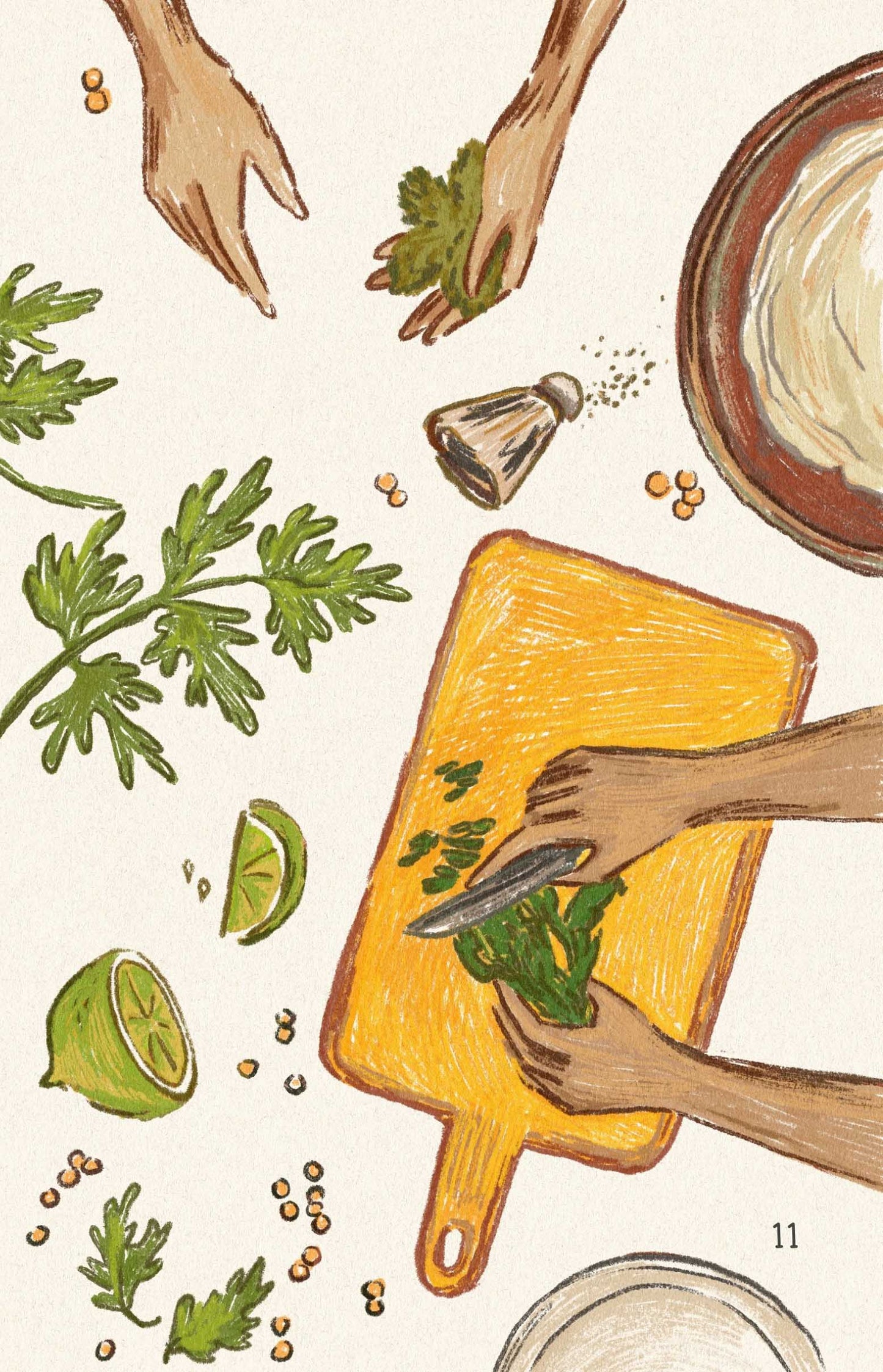 Falafel Flowers Children's Book, A Heartwarming Tale of Creativity, Friendship, and Never Giving Up, Recipe Included
