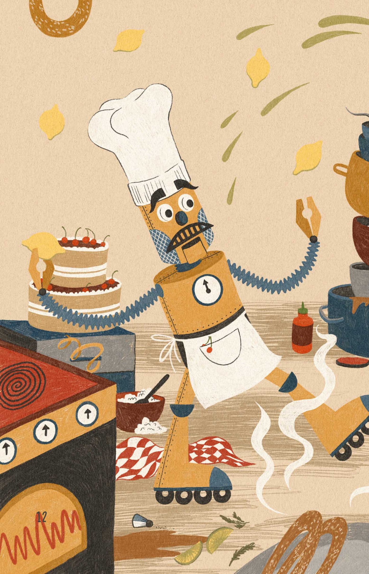 Ziggy & Widget The Clumsy Chefs Children's Book, Step by Step Jerusalem Jamboree Recipe Included