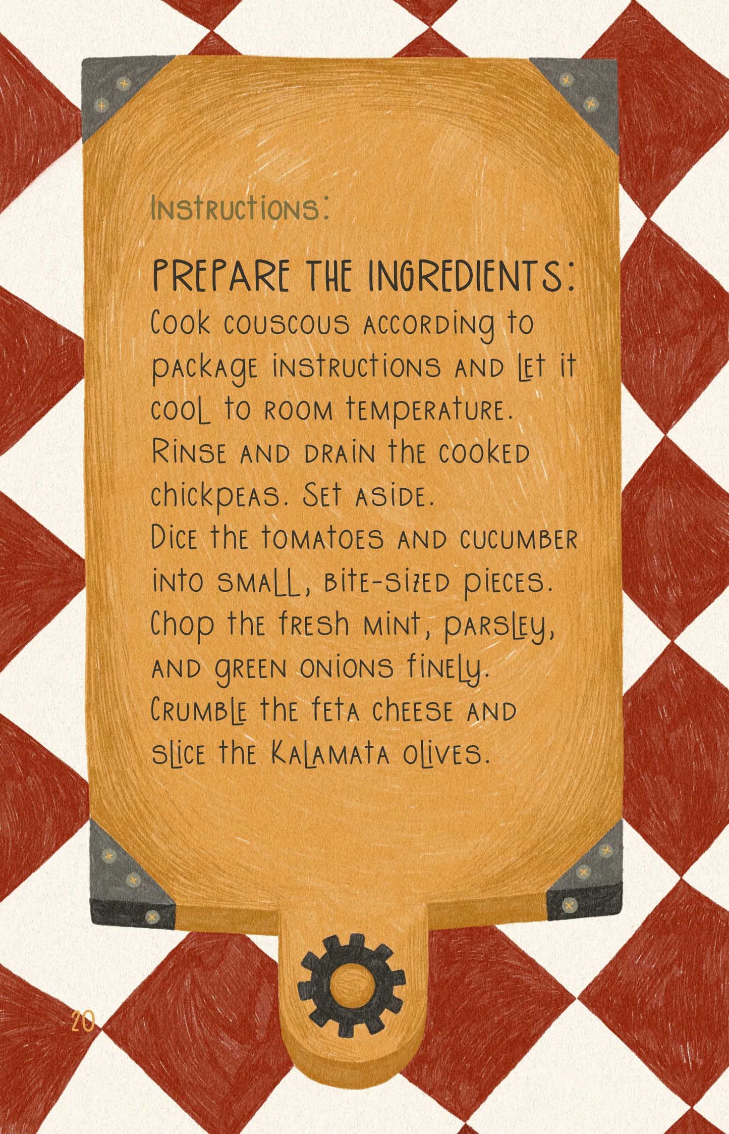 Ziggy & Widget The Clumsy Chefs Children's Book, Step by Step Jerusalem Jamboree Recipe Included