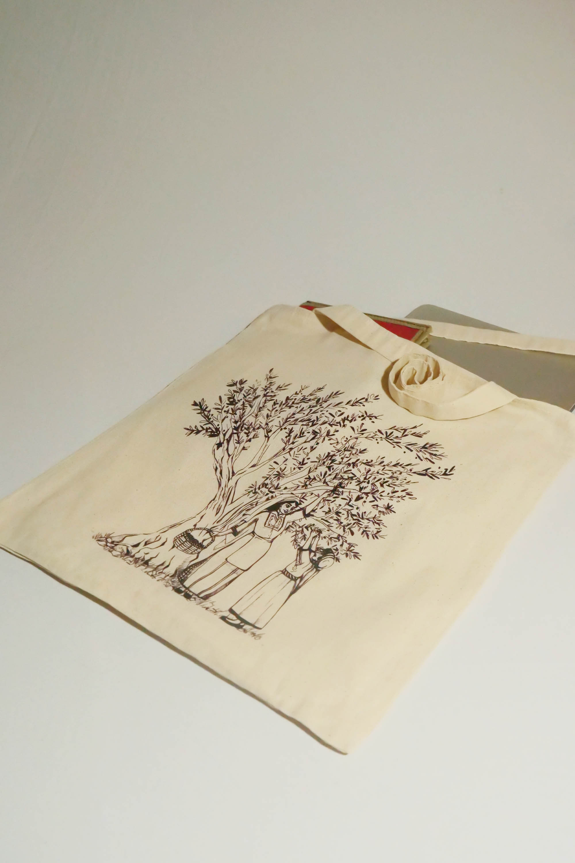 Down The Memory Lane Handmade Tote Bag From Our Women Teach Life Collection