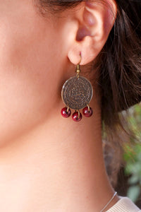 Ancient Allure Coin Earrings