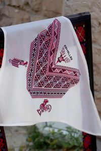 Ramallah Chiffon Bandana Pixel Art
