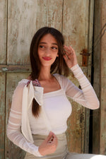 Load image into Gallery viewer, Ramallah Chiffon Bandana Pixel Art
