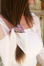 Load image into Gallery viewer, Ramallah Chiffon Bandana Pixel Art
