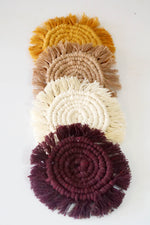 Load image into Gallery viewer, Wild River Art Of Macrame Coaster
