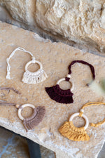 Load image into Gallery viewer, True Art Decorative Macrame Circle Hanger
