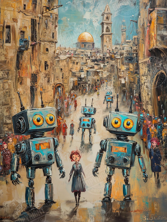Jerusalem Rewired Painting