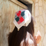 Load image into Gallery viewer, Nablus Chiffon Bandana Pixel Art
