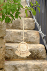 True Art Decorative Macrame Circle Hanger