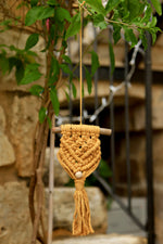 Load image into Gallery viewer, Essence Of Vintage Macrame Hanger
