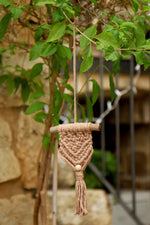 Load image into Gallery viewer, Essence Of Vintage Macrame Hanger

