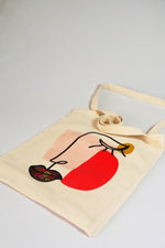 Load image into Gallery viewer, Illusion Patchwork Print Graphic Tote Bag
