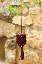 Load image into Gallery viewer, Essence Of Vintage Macrame Hanger
