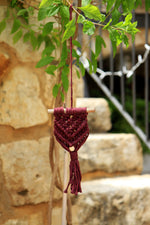 Load image into Gallery viewer, Essence Of Vintage Macrame Hanger
