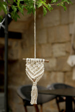 Load image into Gallery viewer, Essence Of Vintage Macrame Hanger
