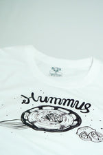 Load image into Gallery viewer, Hummus White Graphic Tee - One Size XL
