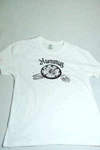 Hummus White Graphic Tee - One Size XL