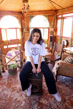 Load image into Gallery viewer, Hummus White Graphic Tee - One Size XL
