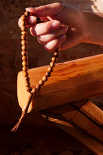 Load image into Gallery viewer, Spiritual Wave Islamic Olive Wood Rosary
