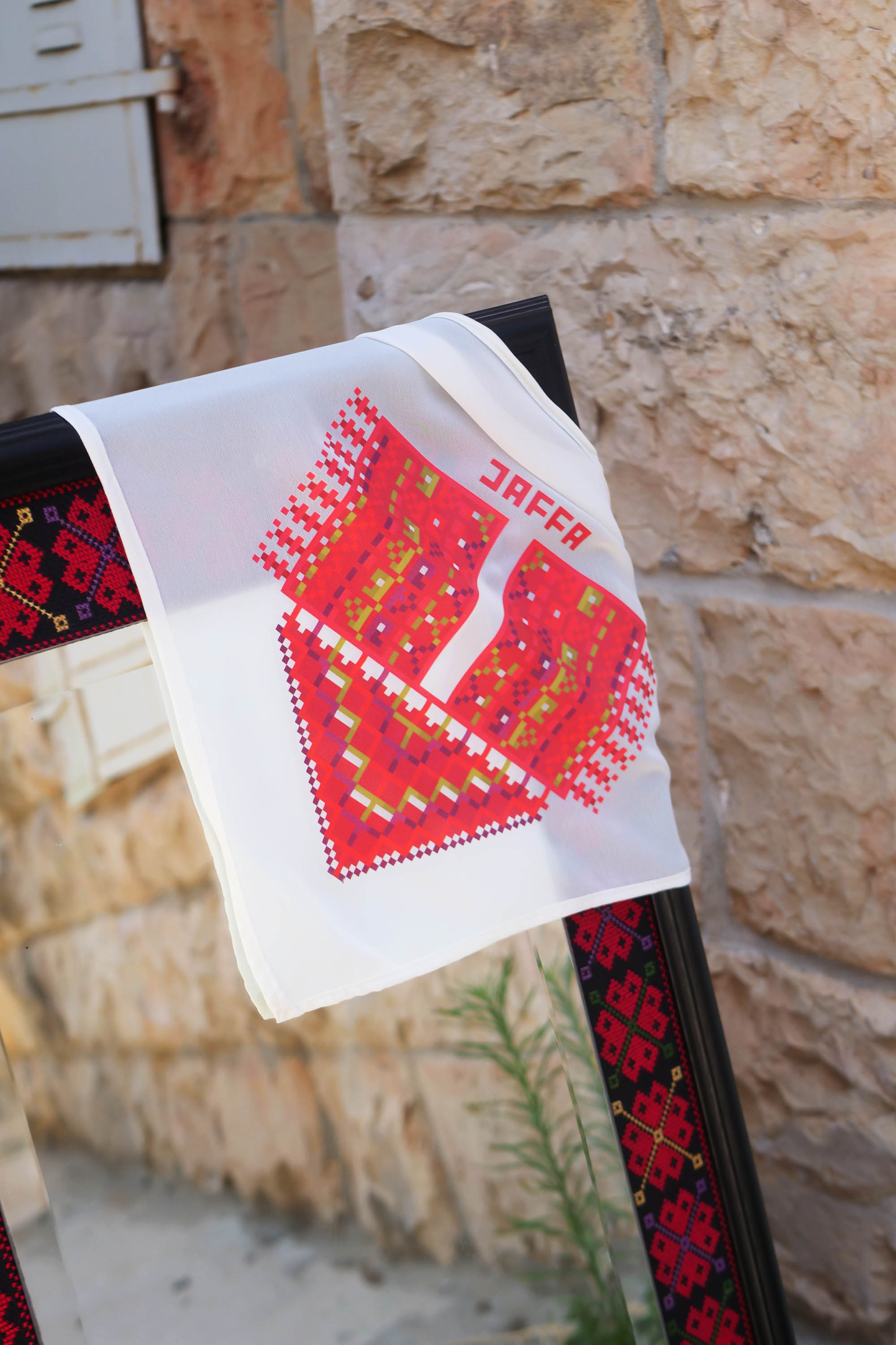 Jaffa Chiffon Bandana Pixel Art