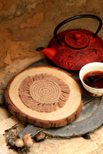 Load image into Gallery viewer, Wild River Art Of Macrame Coaster
