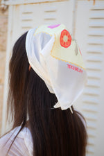 Load image into Gallery viewer, Jerusalem Chiffon Bandana Pixel Art
