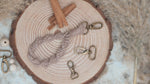 Load and play video in Gallery viewer, Key Chain Macramé Bracelet
