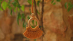 Load and play video in Gallery viewer, True Art Decorative Macrame Circle Hanger
