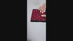 Load and play video in Gallery viewer, Kaya Makeup Embroidered Purse
