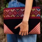 Load image into Gallery viewer, Hania Embroidered And Padded Laptop Bag
