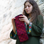 Load image into Gallery viewer, Kaya Makeup Embroidered Purse
