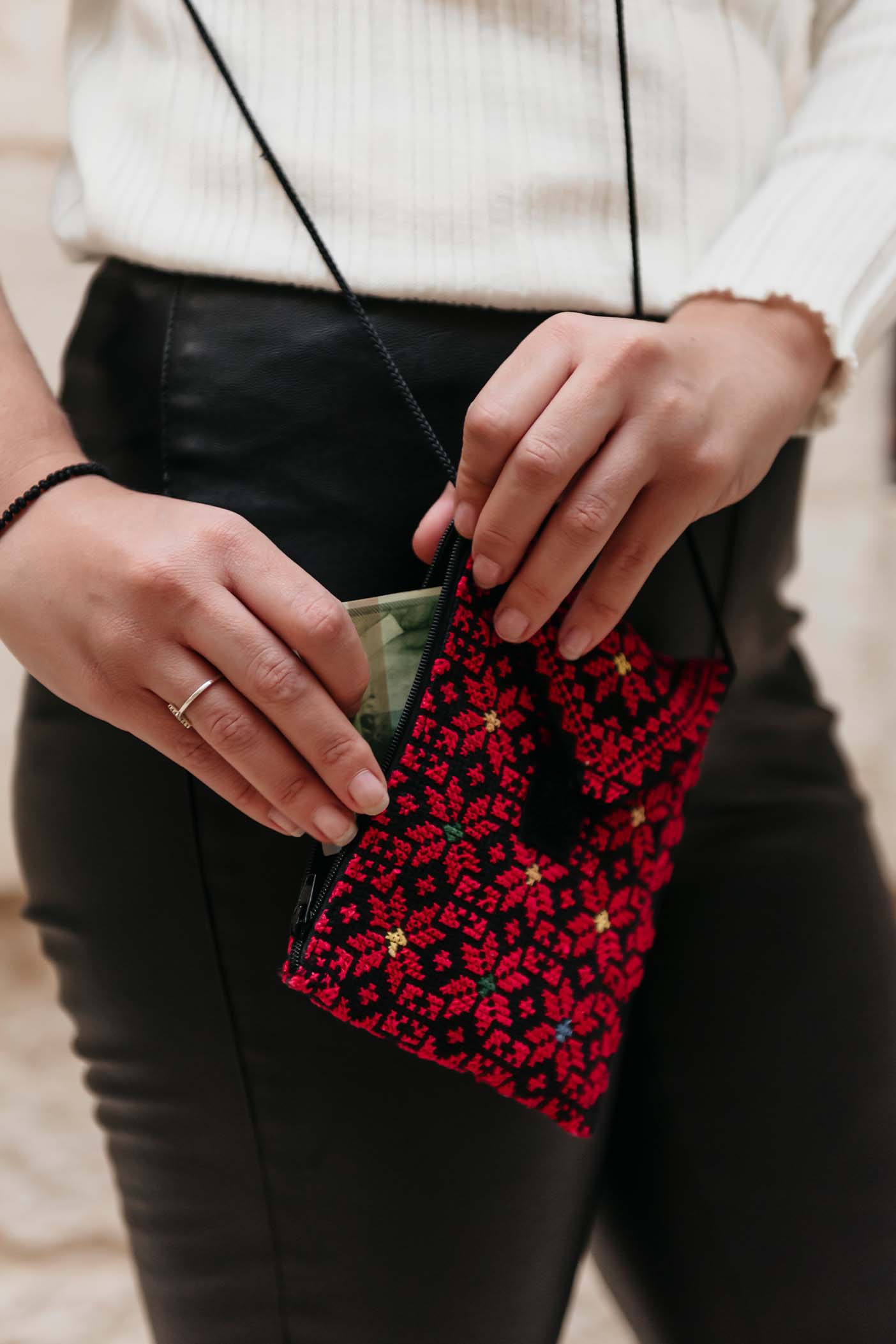 Elizabeth Envelope Strap Purse
