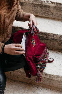 Mary of Nazareth Corduroy Backpack