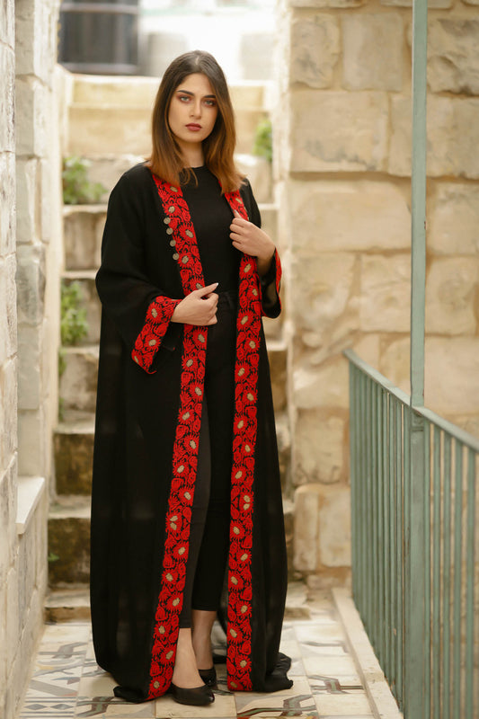 Maia's Embroidered Cape