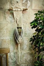 Load image into Gallery viewer, Fond Lily Macrame Plant/Pot Hange
