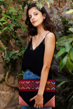Load image into Gallery viewer, Hania Embroidered And Padded Laptop Bag
